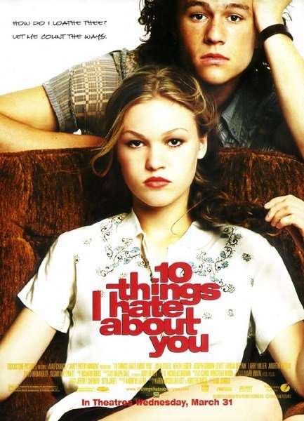 مشاهدة فيلم 10Things I Hate About You 1999 مترجم مشاهدة فيلم 10Things I Hate About You 1999 مترجم