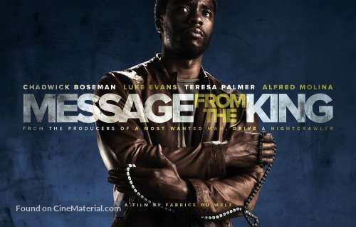 مشاهدة فيلم Message from the King 2016 مترجم مشاهدة فيلم Message from the King 2016 مترجم