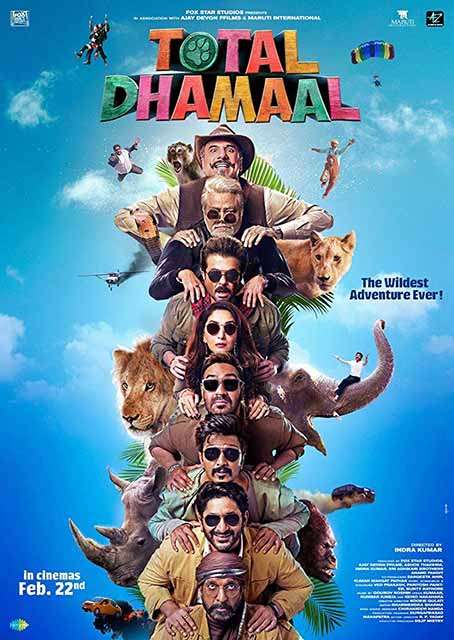مشاهدة فيلم Total Dhamaal 2019 مترجم مشاهدة فيلم Total Dhamaal 2019 مترجم