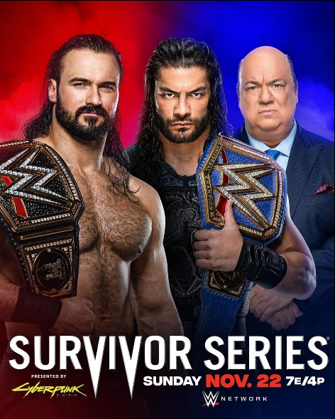 WWE Survivor Series 2020 WWE Survivor Series 2020