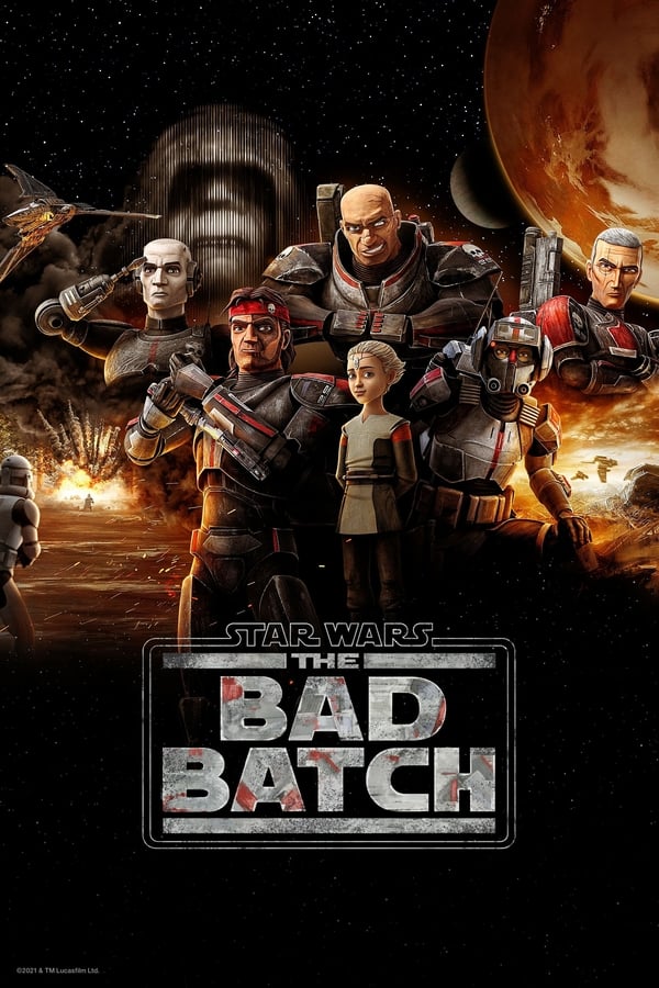 مسلسل Star Wars: The Bad Batch مسلسل Star Wars: The Bad Batch